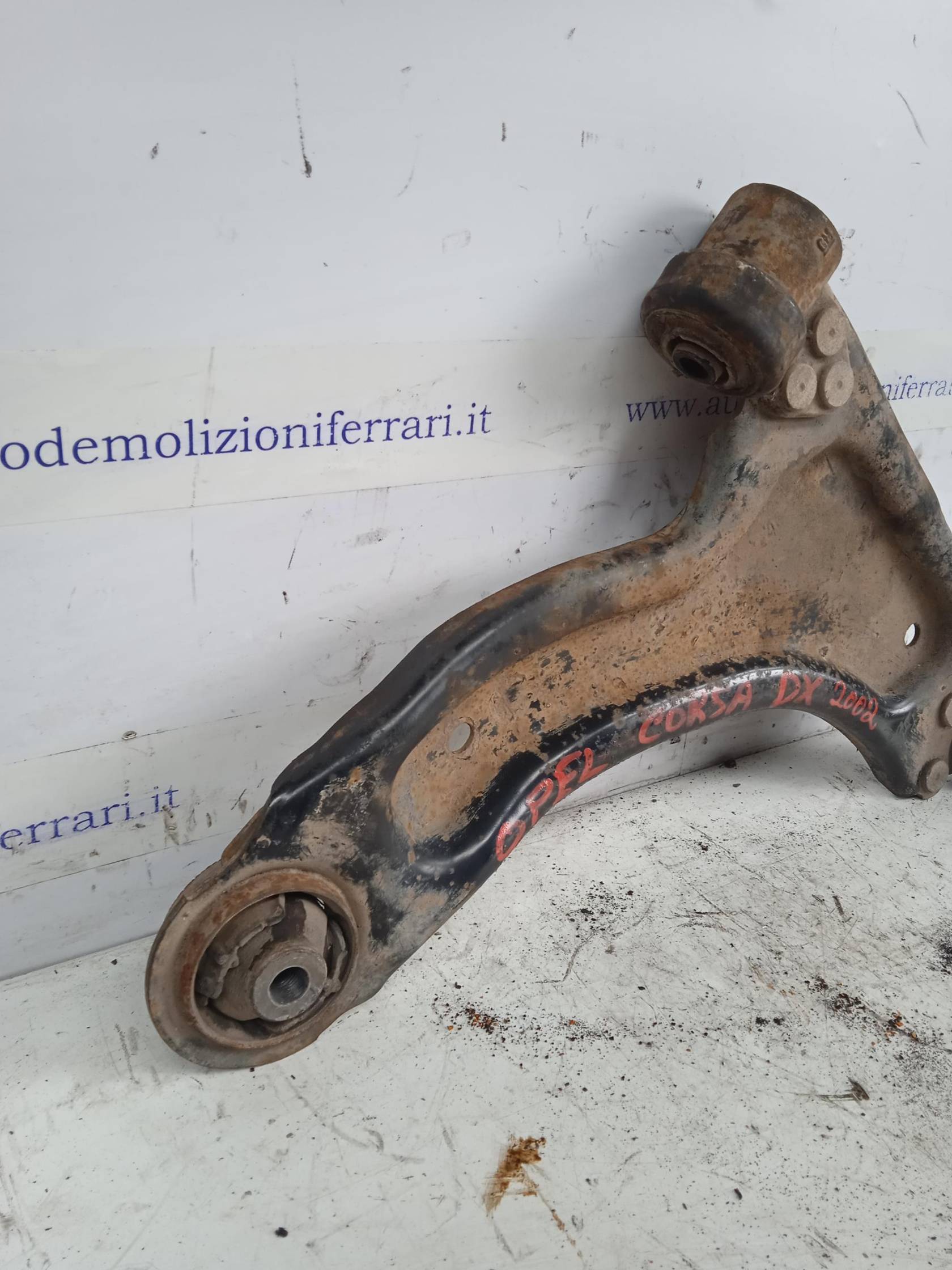 Braccio oscillante sosp. ant. dx.